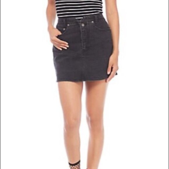 Free People “She’s All That” Black Capsule Skirt - Picture 9 of 9